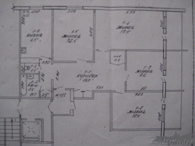 Продам 4-х комнатную квартиру, 82,6/54,2/9,5 - Изображение #1, Объявление #323615