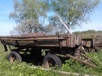 прицеп для трактора Белорус б/у самосвальный двуосный грузоподъемность 2-4 тонны - Изображение #2, Объявление #899585