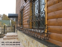 ковка, ворота, ограда, лестница, решетка, перила, навес, арка, мангал, козырек - Изображение #6, Объявление #1426583