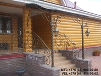 ковка, ворота, ограда, лестница, решетка, перила, навес, арка, мангал, козырек - Изображение #7, Объявление #1426583