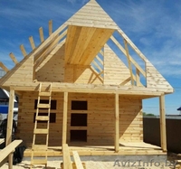 Дом сруб Лео из бруса 6 х 6, с крыльцом и балконом - Изображение #5, Объявление #1623399