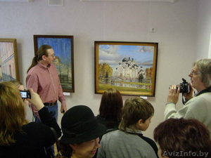 Открытие выставки картин"Мир ощущений"художника Ю.Лешика в г.Слуцке 22 марта  - Изображение #2, Объявление #607513
