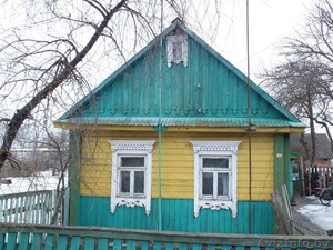 Дом деревянный с участком в д.Лучники (сразу за чертой г.Слуцк) - Изображение #1, Объявление #891969