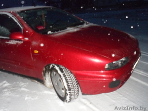 Фиат-Браво 1997г. 1,4Б, купе, красный цвет, сигнализация - Изображение #1, Объявление #1207430