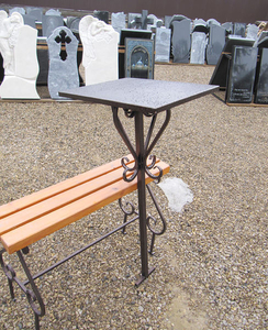 Изготовление и установка столика  лавочки на могулу Солигорск