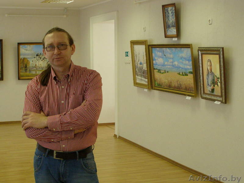 Открытие выставки картин"Мир ощущений"художника Ю.Лешика в г.Слуцке 22 марта  - Изображение #7, Объявление #607513