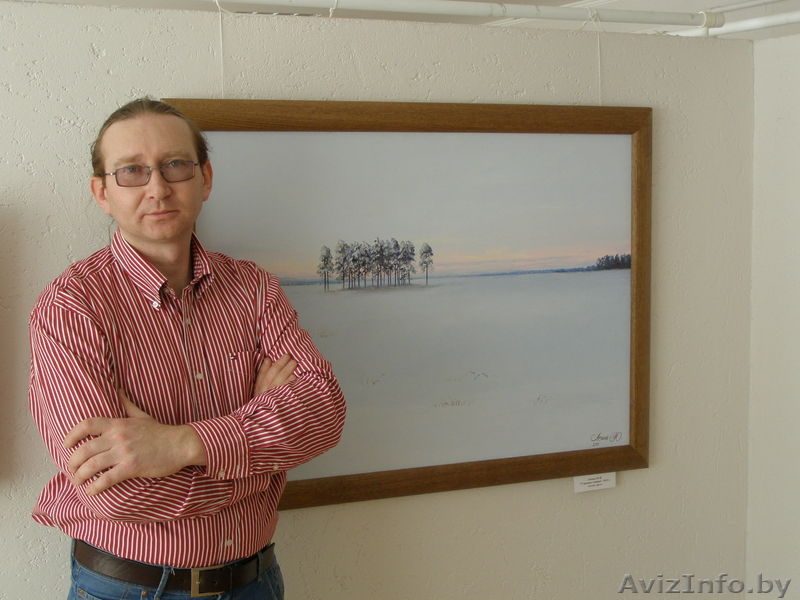 Открытие выставки картин"Мир ощущений"художника Ю.Лешика в г.Слуцке 22 марта  - Изображение #9, Объявление #607513