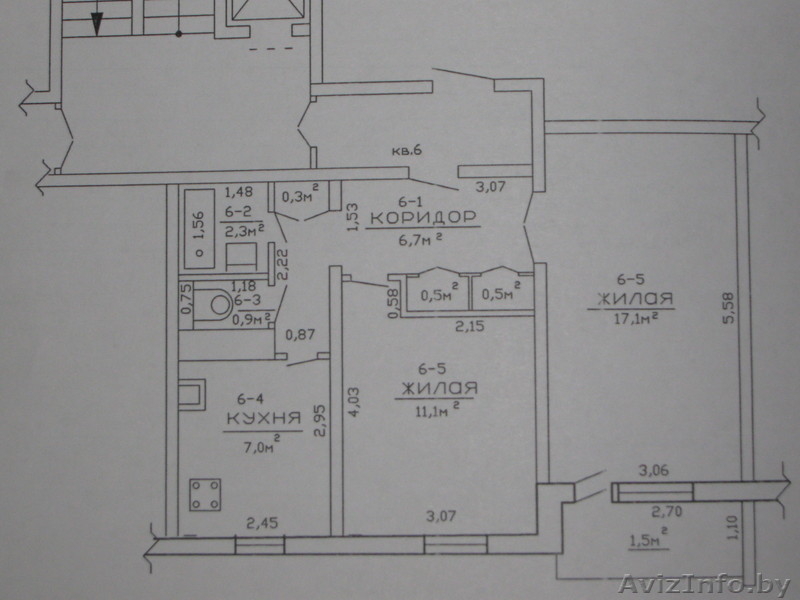 2 - х комнатная квартира в центре - Изображение #1, Объявление #801935