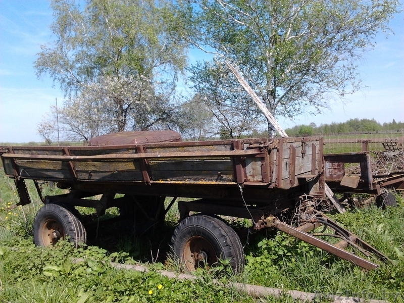 прицеп для трактора Белорус б/у самосвальный двуосный грузоподъемность 2-4 тонны - Изображение #2, Объявление #899585