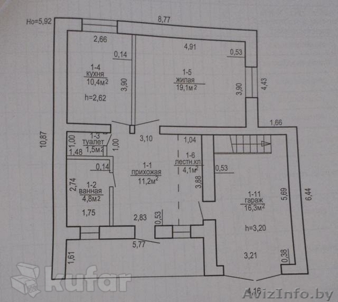 Продам СРОЧНО двухэтажный кирпичный коттедж - Изображение #4, Объявление #1174581