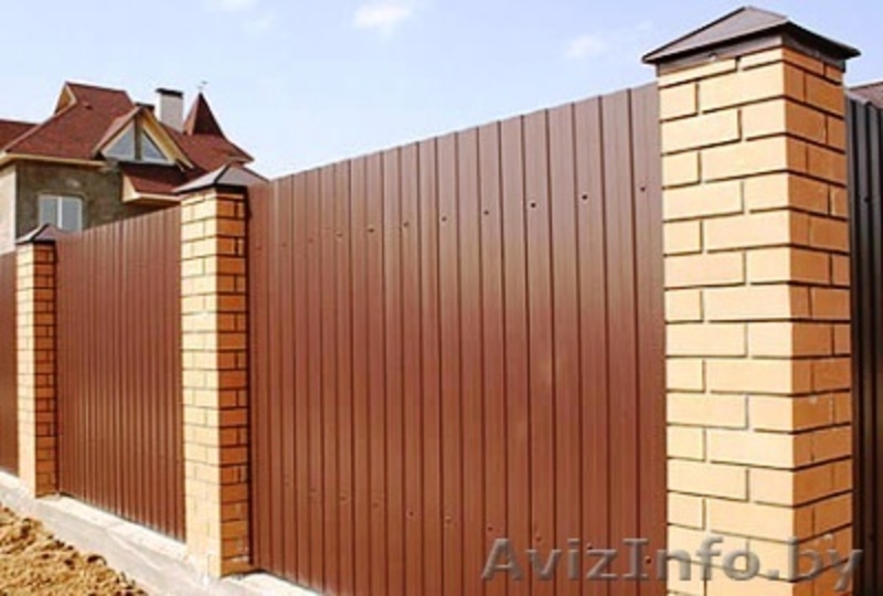 Заборы, ворота , калитки и любые металоконструкции из металопрофиля и металоштак - Изображение #3, Объявление #1133229