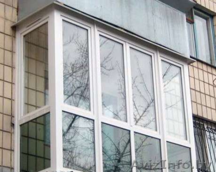 Окна ПВХ, БАЛКОННЫЕ РАМЫ из ПВХ и АЛЮМИНИЯ под ключ. - Изображение #3, Объявление #1265012